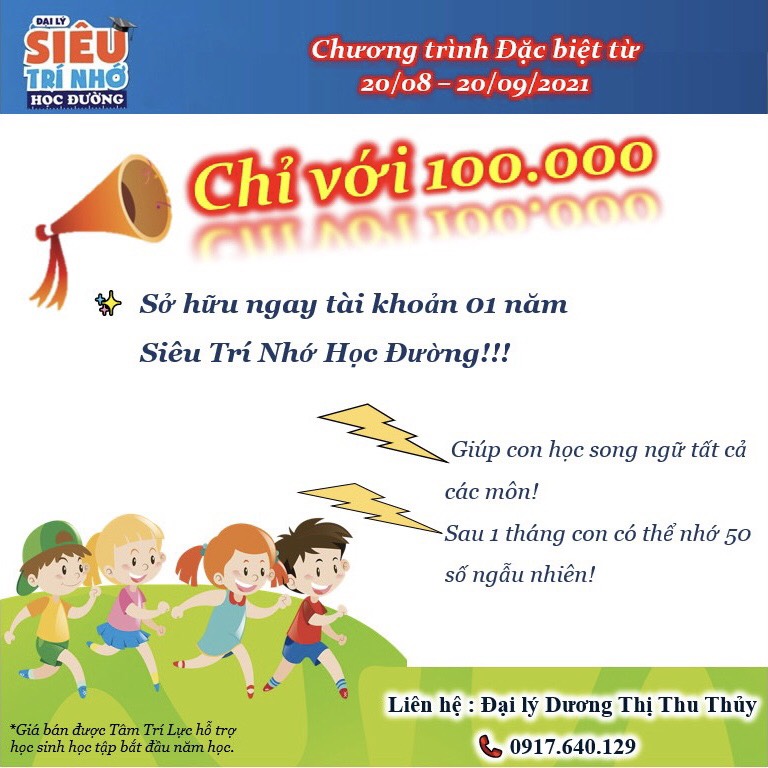 Chương trình stnhd thang 8